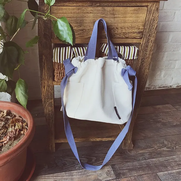 

Bag Women's 2019 New Style Korean-style Fashion Zipper Drawstring Bag Handbag Deconstructable Bucket Shoulder Bag