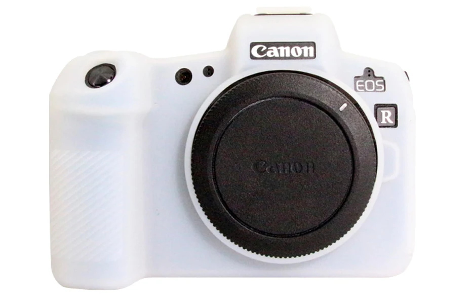 FOTOFLY Camera Bags For Canon EOS R Soft Colour Silicone Case Protective Body Cover For Canon EOSR Accessories Battery Opening