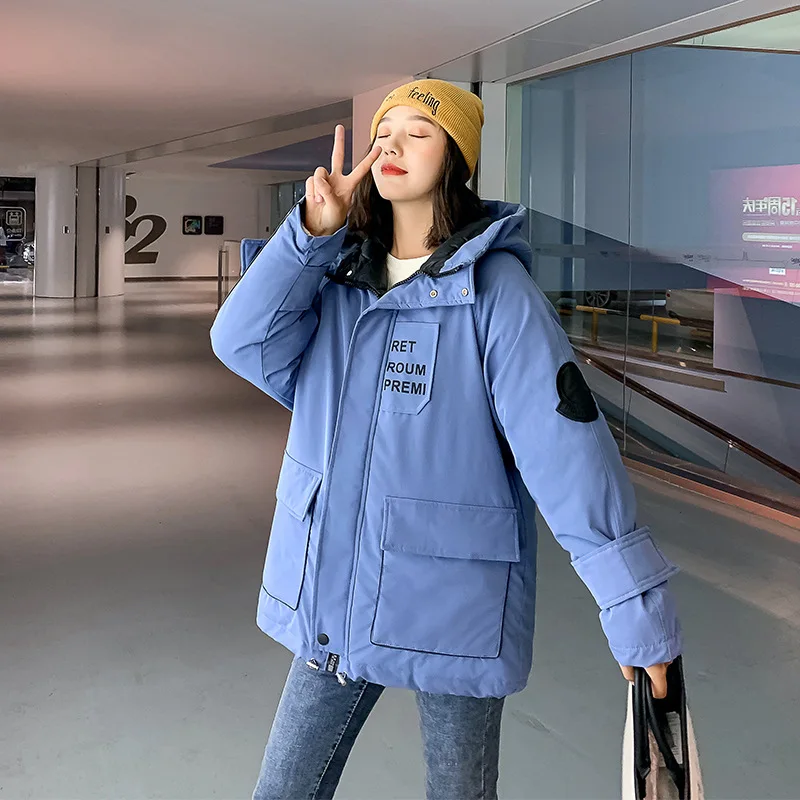 

2019 Autumn And Winter New Style Korean-style Short Cotton-padded Clothes Women Jacket down Jacket Cotton-padded Clothes Student