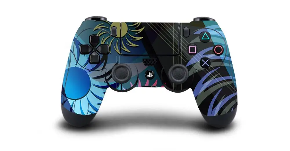 QBTM0889 Индивидуальный дизайн Защитная крышка наклейка для PS4 контроллер кожи для Playstation 4 Pro тонкая наклейка PS4 Кожа Наклейка аксессуары - Цвет: QBTM0889