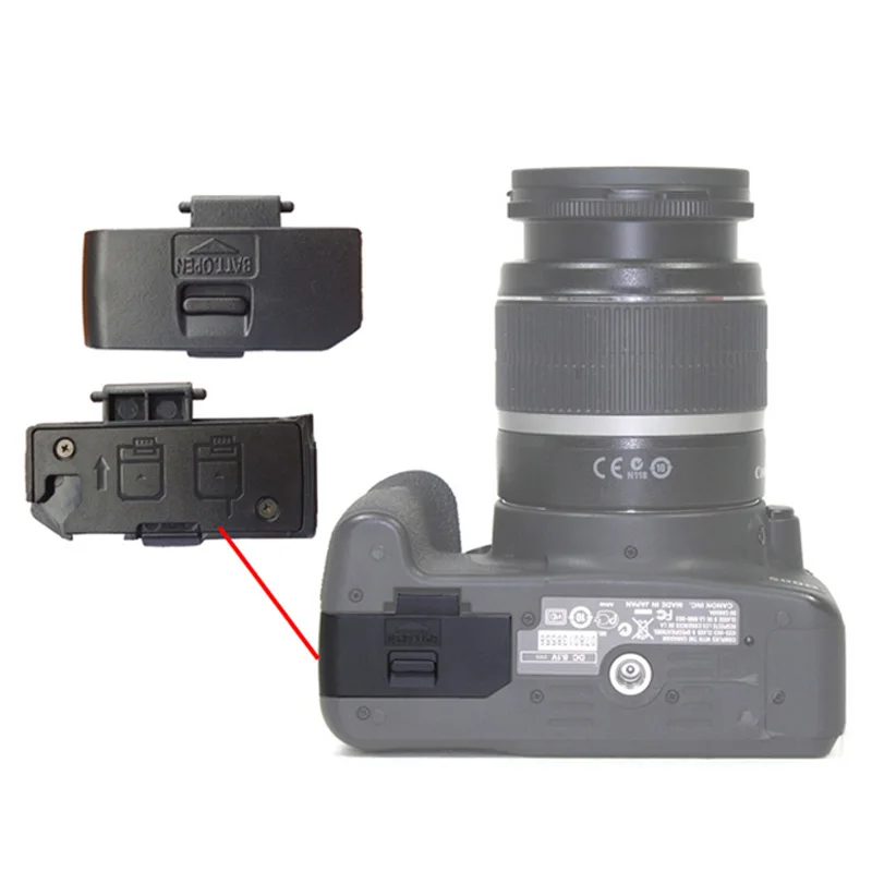 

Крышка батарейного отсека для ремонта камеры canon 20D 30D 300D 350D 400D 450D 500D 1000D 1100D 1200D 700D T5i 650D