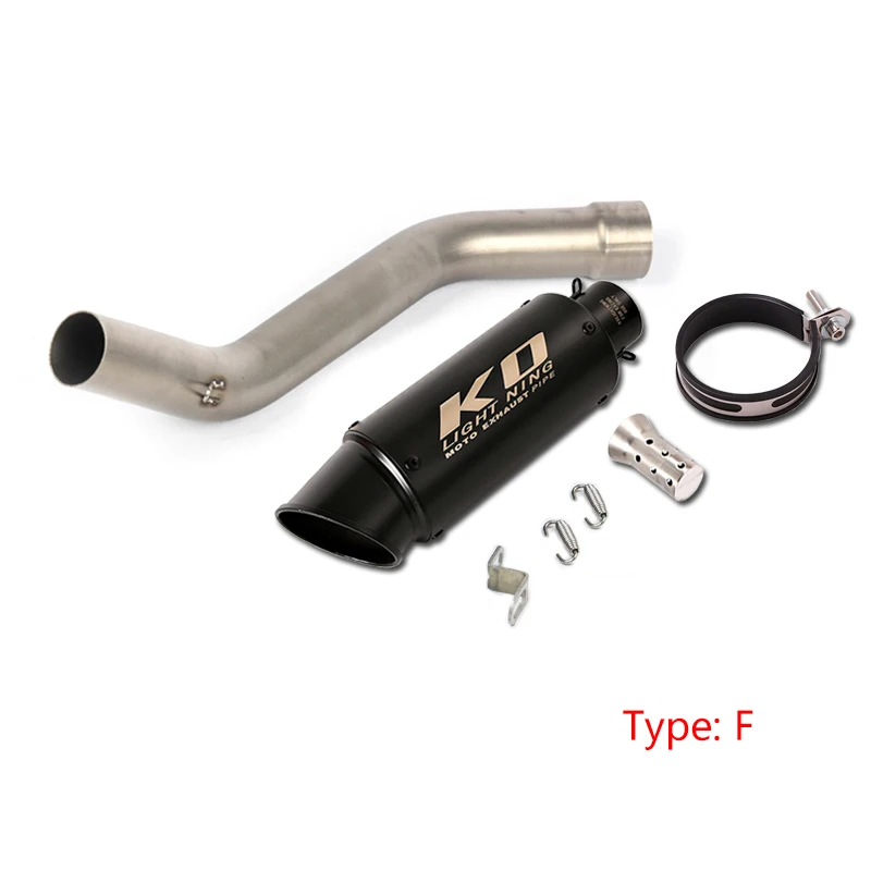 2008-2020 Ninja ZX10R Slip-on Exhaust Set Motorcycle Maid Pipe 51mm Mufflers Removable DB Killer Escape Reserve Catalyst Steel - - Racext 27