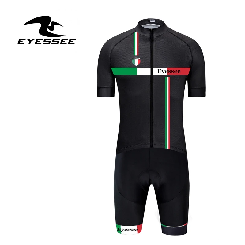 Triathlon Велосипедное Джерси от компании eyessee с инициалами Pro Велоспорт движение mtb велосипед Skinsuit Мужская Триатлон Одежда для велоспорта Италия велосипедная одежда - Цвет: Triathlon