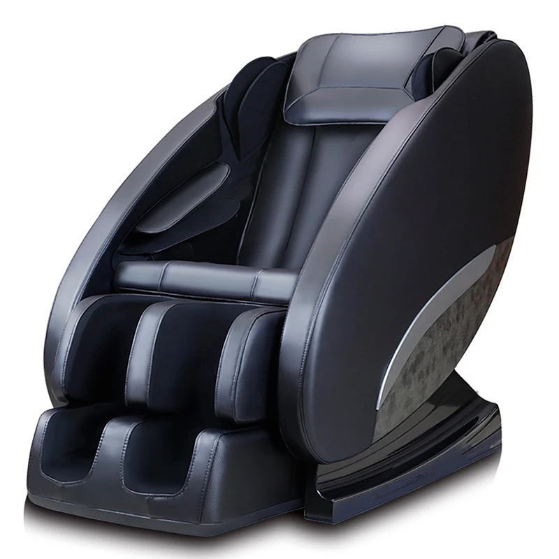 Photo Product Luxury Full Body Multi-Functional Device ElectricCheap Large Cap Foot Wrap Deluxe Zero-Gravty Massage ChairQ7-brown
