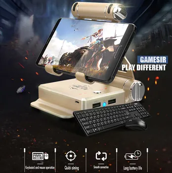 

For FPS Mobile Game Controller Mouse and Keyboard Converter for Android /IOS Tablet Bluetooth Gamer Innovative Docking Station