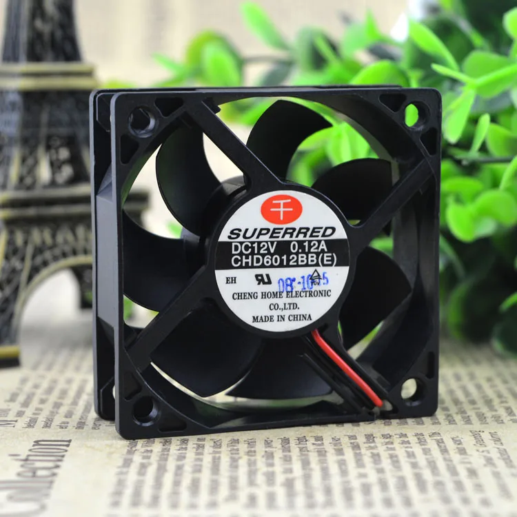 CHD6012BB 12V 0.12A 6 см 6020 защиты электродвигателя Вентилятор охлаждения
