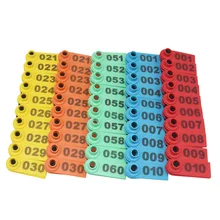 Товары для животных 001-500, бирка для ушей для овец, медные серьги в форме головы, товары для домашнего скота для животных на ферме, 500 шт.