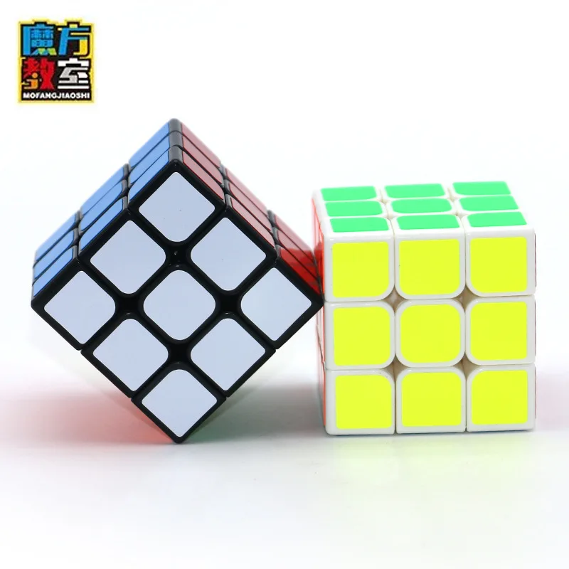 QiYi Профессиональный Кубик Рубика 3x3x3 5,7 см скорость для Neo Cube 3X3 magico Cubo стикер для взрослых образование детей образование для взрослых игрушки