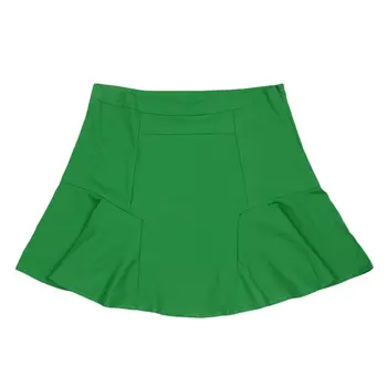

Women Short skitt Breathable Solid Color Mini Chiffon Charming Lady High Waist Party Club Wedding skirts