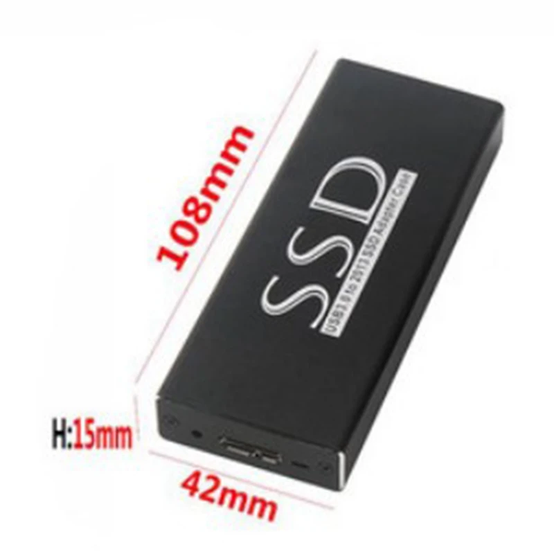  Neue SSD Adapter Fall für 2013-2015 Apple MacBook Air/PRO A1465 A1466 A1502 A1398 SSD Gehäuse USB 3