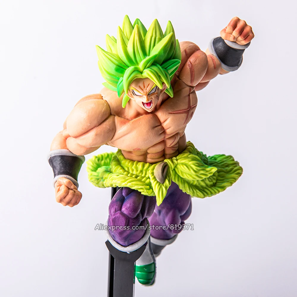 

DragonBall Super God 2019 Saiyan Broly Anime Figurine Action Figure Banpresto Dolls Juguetes Jeux Enfant Dragon Ball Model Toys