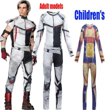 Новая одежда для мальчиков; одежда для сцены; комплект одежды Carlos; Рождественский костюм; вечерние повседневные карнавальные костюмы с объемным рисунком для мальчиков