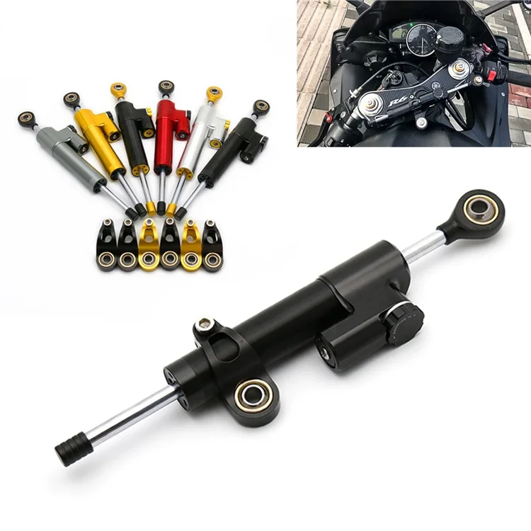 For Kawasaki Versyys 650 Ninja 300 Universal Motorcycle Accessories Stabilizer Damper Steering MT10 XJ6 CBR 600 CB600F HORNET | Автомобили