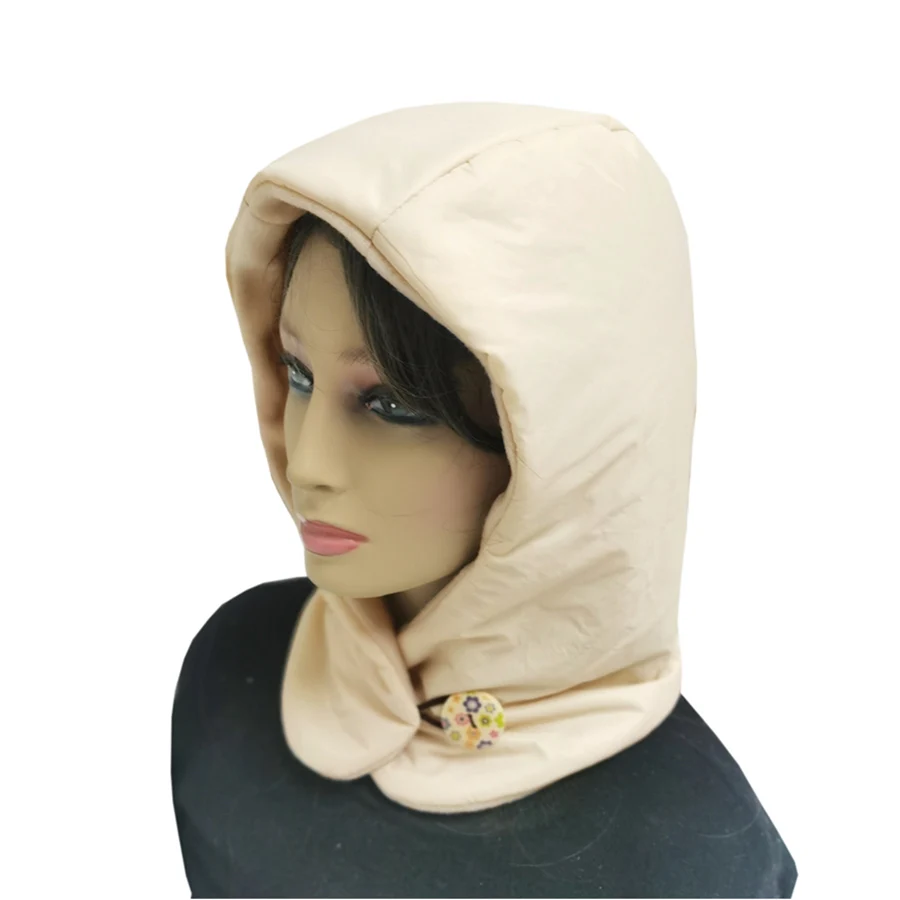 Winter Hat Fashion Ultralight Outdoor Down hat women Waterproof light winter Puff Neck warm Windproof Hood Ear Covering cap