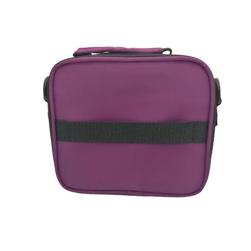 Purple X 20 lot Органайзер на молнии, коробка для хранения эфирных масел, сумки для макияжа, 20/42 решеток, переносные женские косметички для путешествий - Цвет: Purple X 20 lot