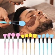 4 шт. силиконовая маска для лица кисть аппликатор инструмент для лица глиняная маска для нанесения