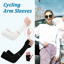 

UV Protection Cooling Arm Sleeves Unisex Ice Silk Arms Covers for Outdoor Sports Cycling Running