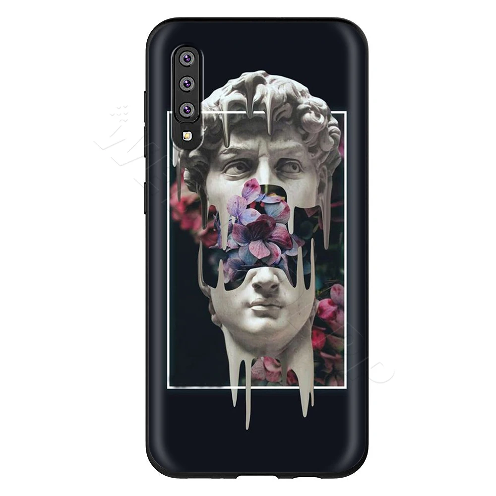 8 Webbedepp David статуи искусство чехол для samsung Galaxy S7 S8 S9 S10 Edge Plus Note 10 8 9 A10 A20 A30 A40 A50 A60 A70 - Цвет: 8