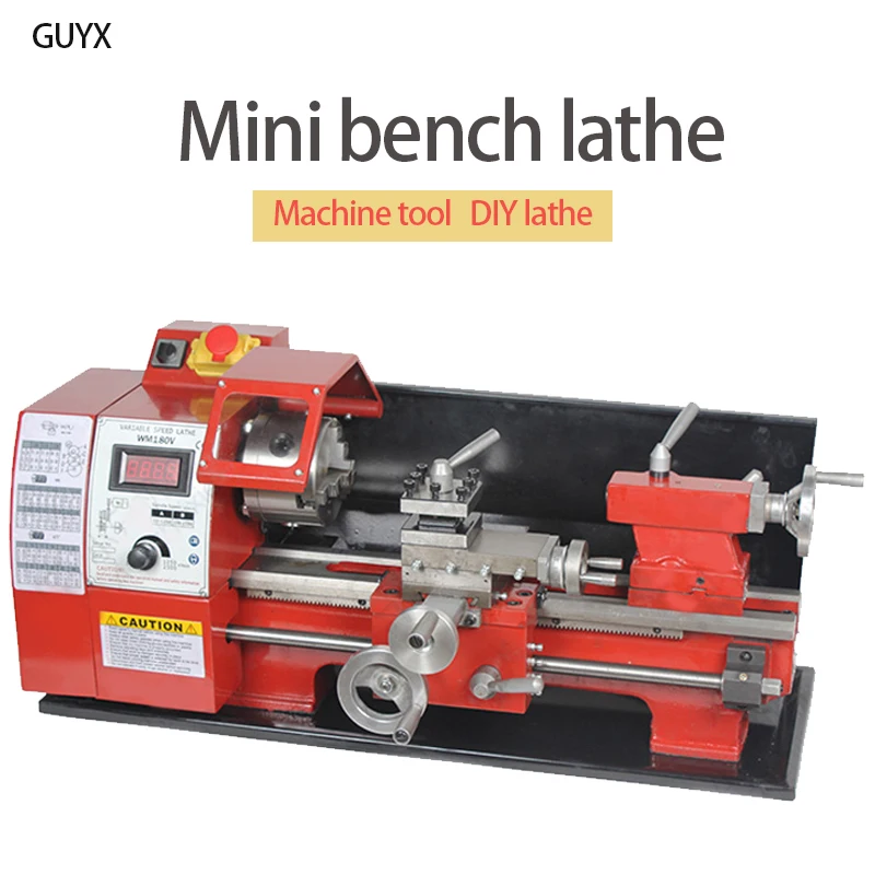 Diy Table Mini Metal Bench Lathe Metalworking Lathe Machine
