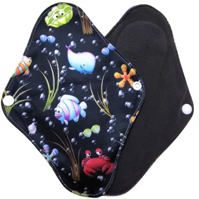 Eco-Friendly Reusable Bamboo Charcoal Menstrual Pad
