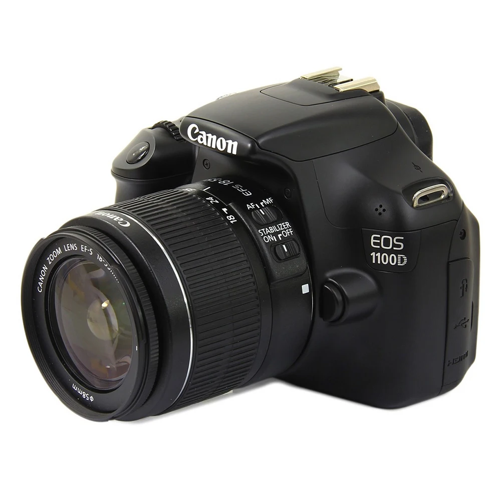 Inodoro Detectable Sabor Cámara Digital Canon EOS 1100D SLR con lente 18-55mm II - AliExpress