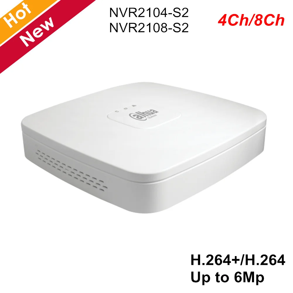 

Dahua Lite Series 1 HDD 4 Channel 8 Channel NVR Recorder Smart 1U Lite Network Video Recorder H.264 Record Resolution up to 6MP