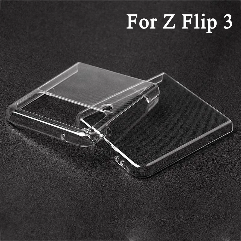 Cover Protettiva Trasparente Per Galaxy Z Flip 5 Z Flip 4 Z Flip 3 Z Flip 2 Z Flip Case Hard Pc Antiurto Back Bumper Shell