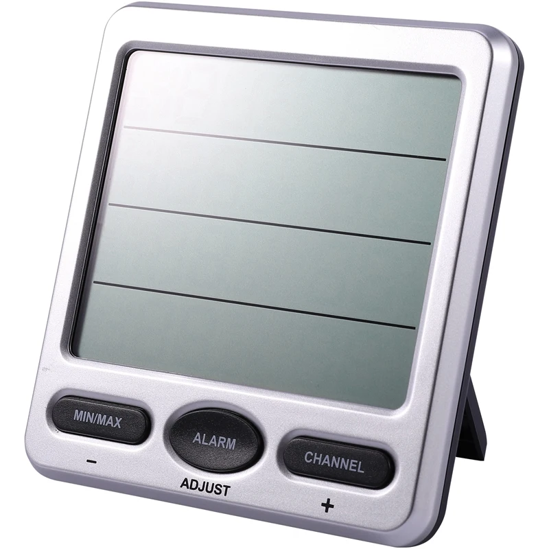 

Ambient Weather Wireless Lcd Digital Thermometer Humidity Indoor/Outdoor 8 Channel Thermo Hygrometer