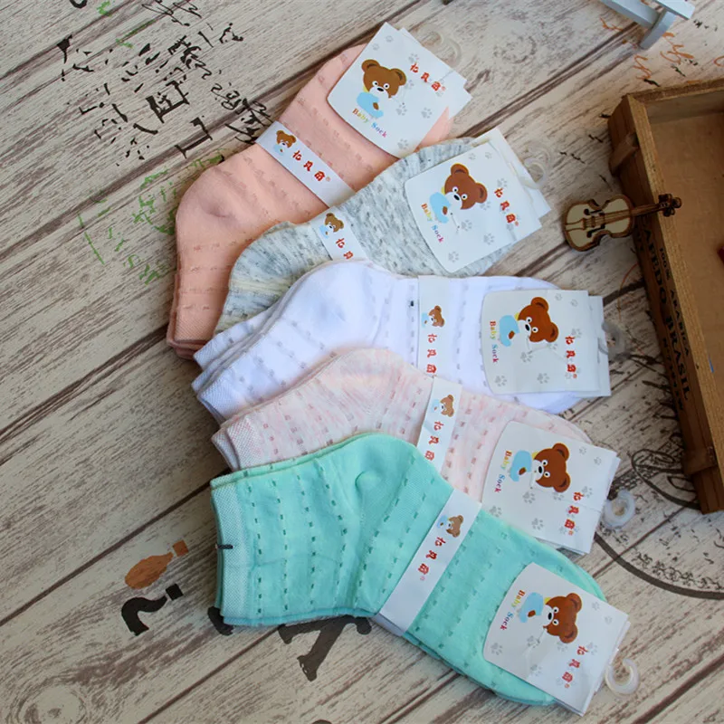 

Spring Summer Mesh Stockings Breathable Comfortable Thin CHILDREN'S Cotton Socks Students Men And Women Children Porous Socks Sh