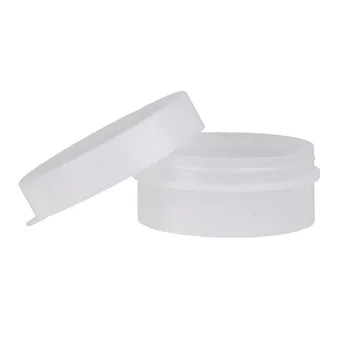 

50pcs Empty Refillable Bottles Eye Cream Face Cream Container Box (White)