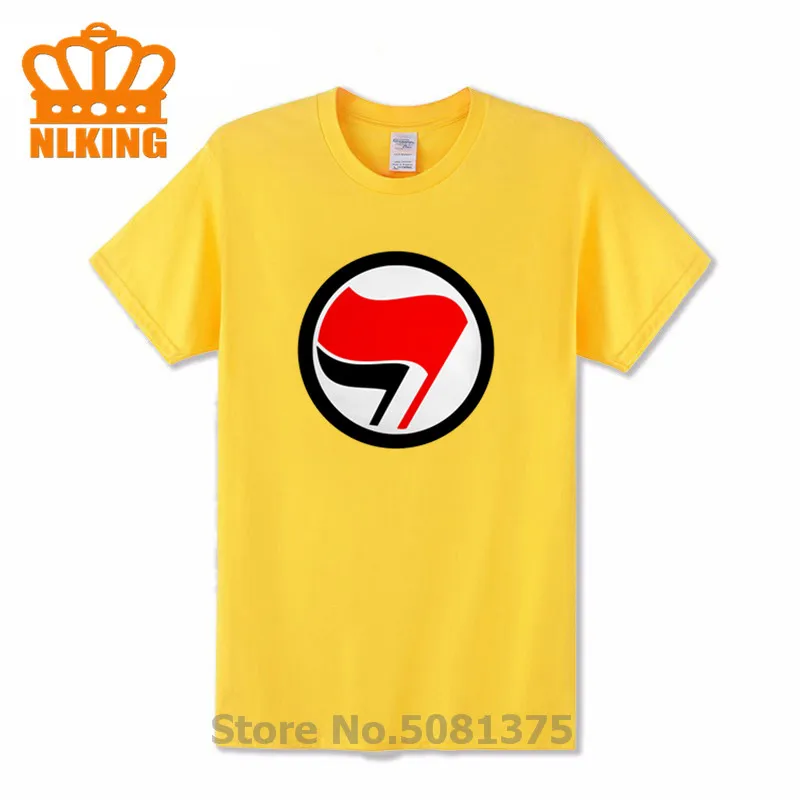Antifascist Logo Antifa Flag T Shirts Antifa Antifascist Anarchy Anarchist T Shirts Short Sleeves Men Fashion Tide Print Men Tee T Shirts Aliexpress