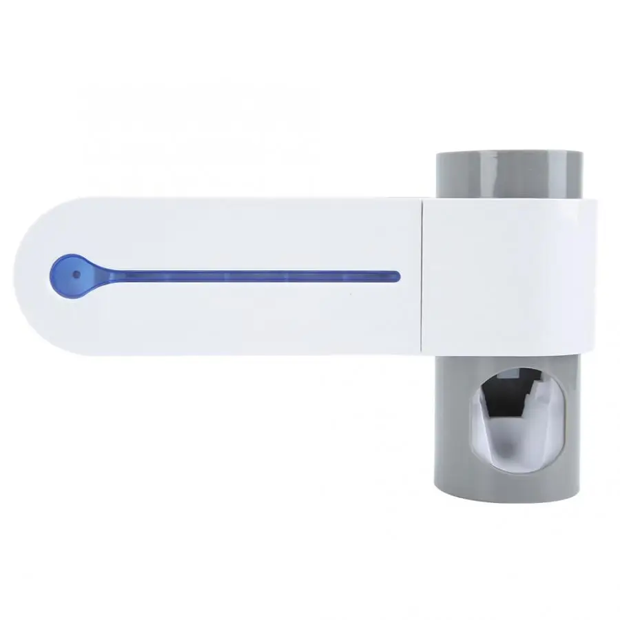 100-240V Toothbrush Sterilizer Wall Mounted UV Automatic Toothpaste Dispenser Cleaner | Бытовая техника