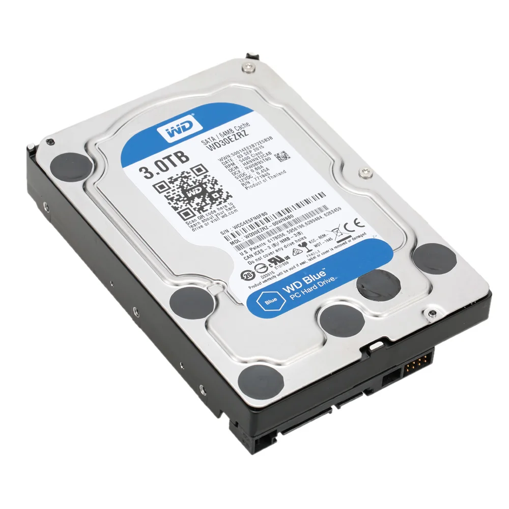 Western Digital WD azul 3TB HDD Disco Duro interno de 35