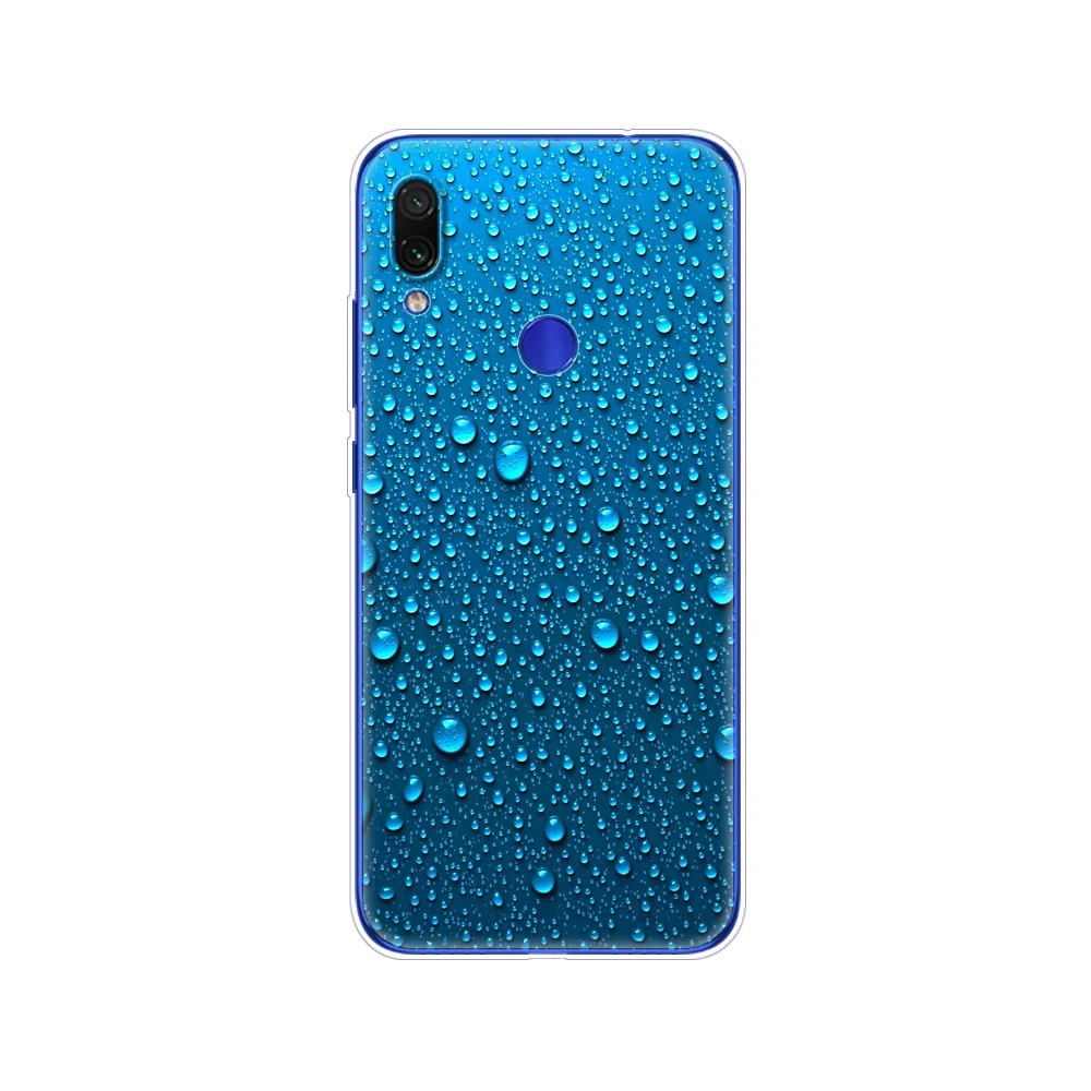 For xiaomi Redmi Note 7 Case Silicone Painting Soft TPU For xiaomi Redmi Note 7 Case 6.3 inch Fundas Coque Redmi NOTE 7 PRO Case cases for xiaomi blue Cases For Xiaomi