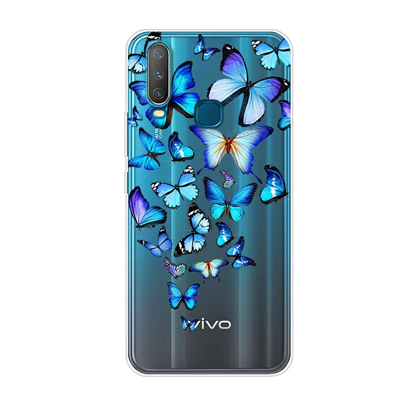 Чехол для Vivo Y17, мягкий силиконовый чехол из ТПУ для VIVO v17 neo Y91C Y91 Y15 Y12 V15 V15Pro Pro, чехол для телефона s для VivoY17 y95 - Цвет: 55