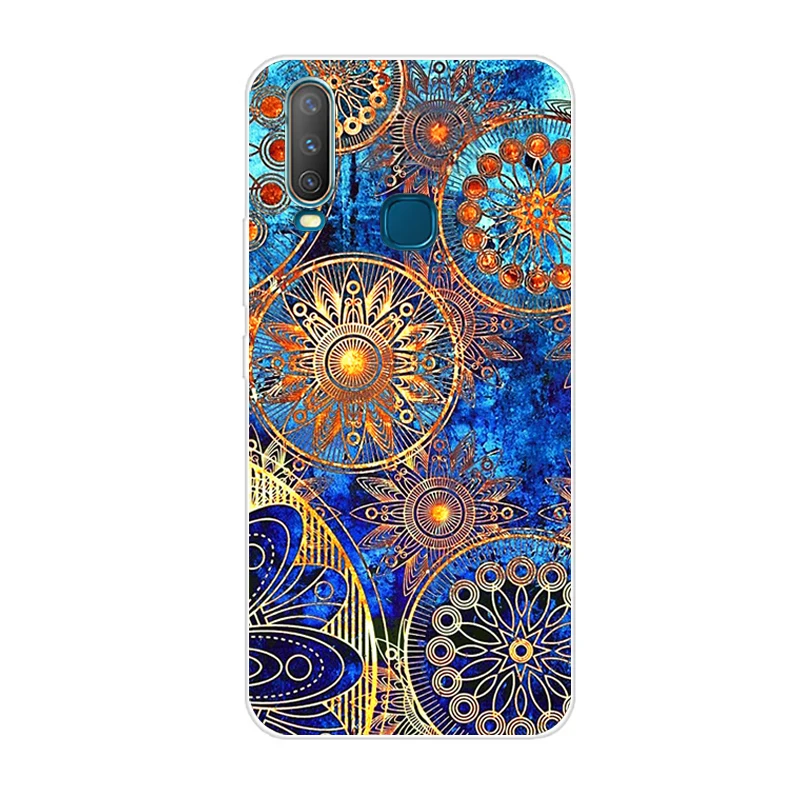 6,35 ''для Vivo Y17 Y15 Y 12 y 3 чехол мягкий TPU телефон крышка для Vivo Y 17 Y 15 Y 12 y 3 задняя крышка чехол силиконовый Coque Cool Funda
