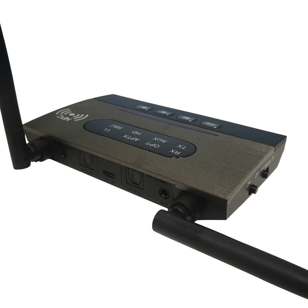 NFC 80 м длинный Диапазон Bluetooth 5,0 передатчик приемник низкая задержка HD Spdif RCA AUX 3,5 мм музыкальный аудио адаптер