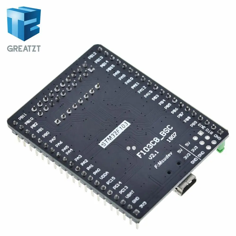 GREATZT 1 шт. stm32f103c8t6 stm32f103 stm32f1 stm32 системная плата обучающая доска оценочный комплект макетная плата