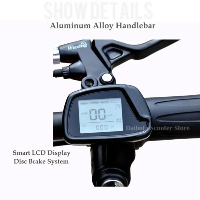 Daibot Electric Bike 400W 48V Two Wheels Electric Scooters 12 Inch Folding Powerful Electric Scooter 20AH Max Range 80KM (16)