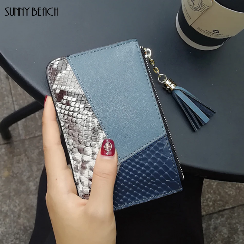 

New Genuine Leather Pocket Coin bag simple ultra-thin ins short wallet fashion of 2019 wholesale