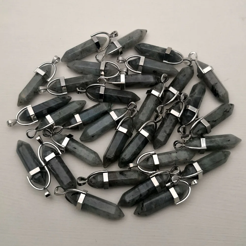 Модные подвески и ожерелья из сплава с натуральным камнем для изготовления