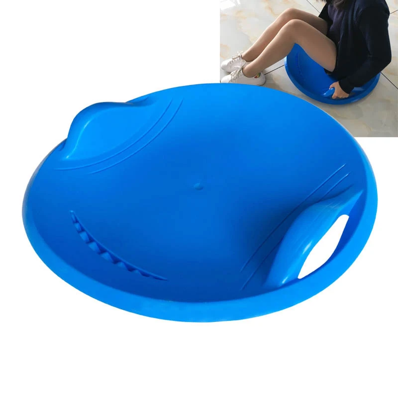 

Snow Sled With Handles Brake Large Thick Portable Sand Grass Slider Disc Pad Board Adult Children Sports Snowboards Toy