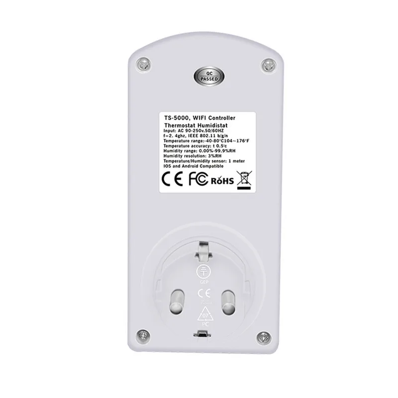 EPULA WiFi Smart EU Plug/розетка регулятор влажности воздуха умный таймер на выходе переключатель дистанционного управления для IOS/Android