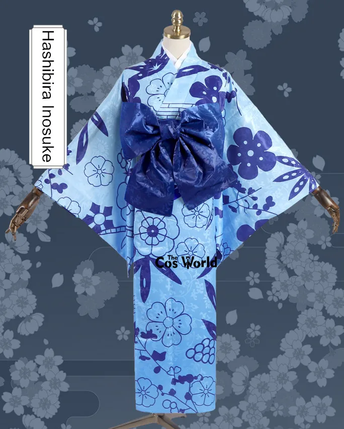 Убийца демона: Kimetsu no Yaiba Kamado Tanjirou Agatsuma Zenitsu Hashibira Inosuke Yukata кимоно Аниме для маскарада костюмы