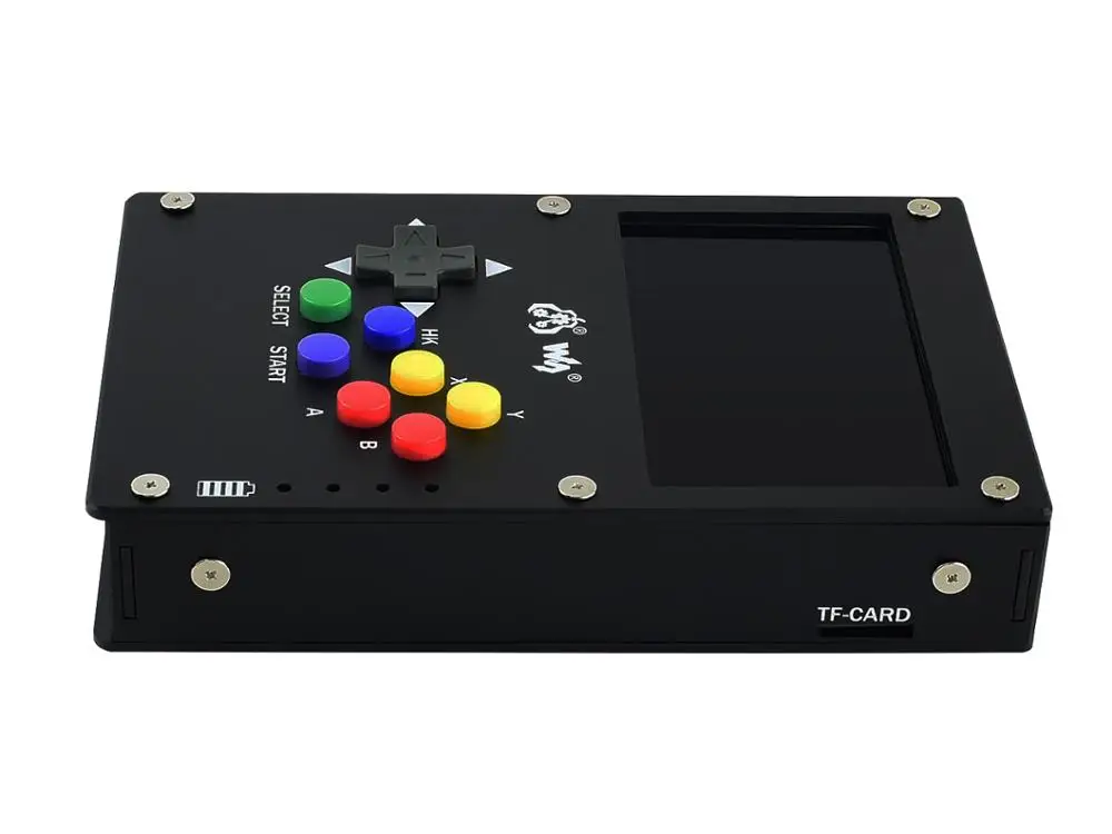 US $115.15 GamePi43Pi4Based on Piwith Pi4B2GB43inch IPS Display Portable Video Game Console