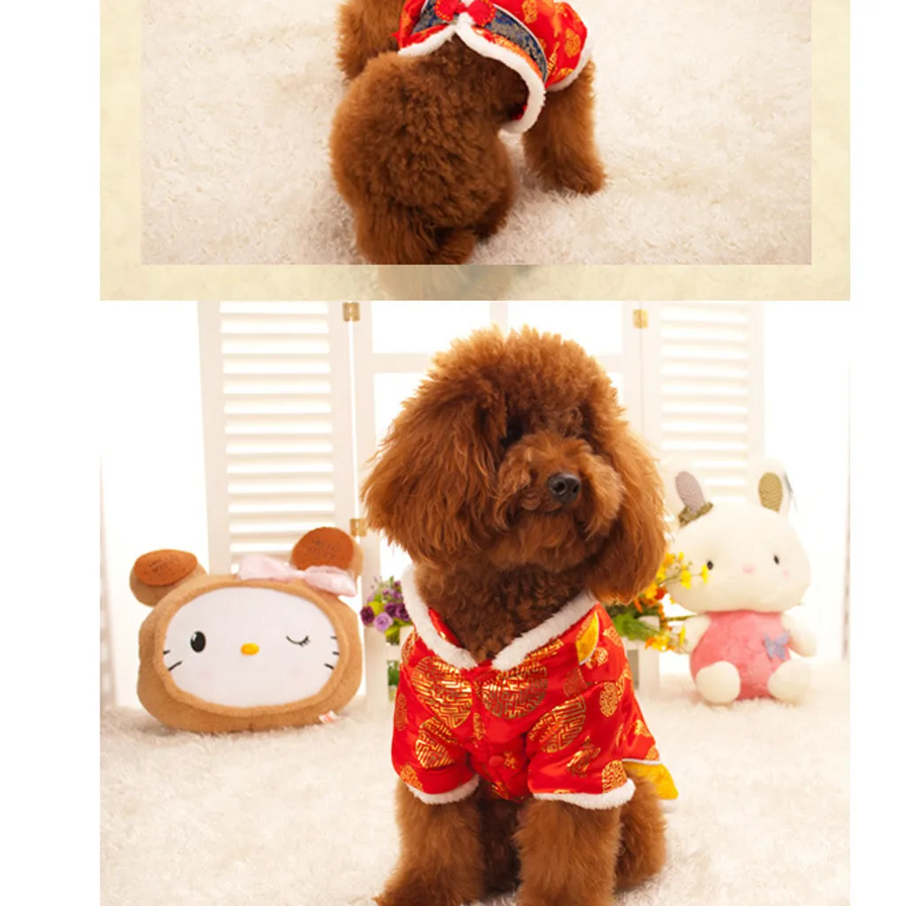 Зимняя одежда для собак, одежда для собак и кошек на осень и зиму, рождественское Новогоднее платье, утепленный костюм, Ropa Para Perro Grande Invierno