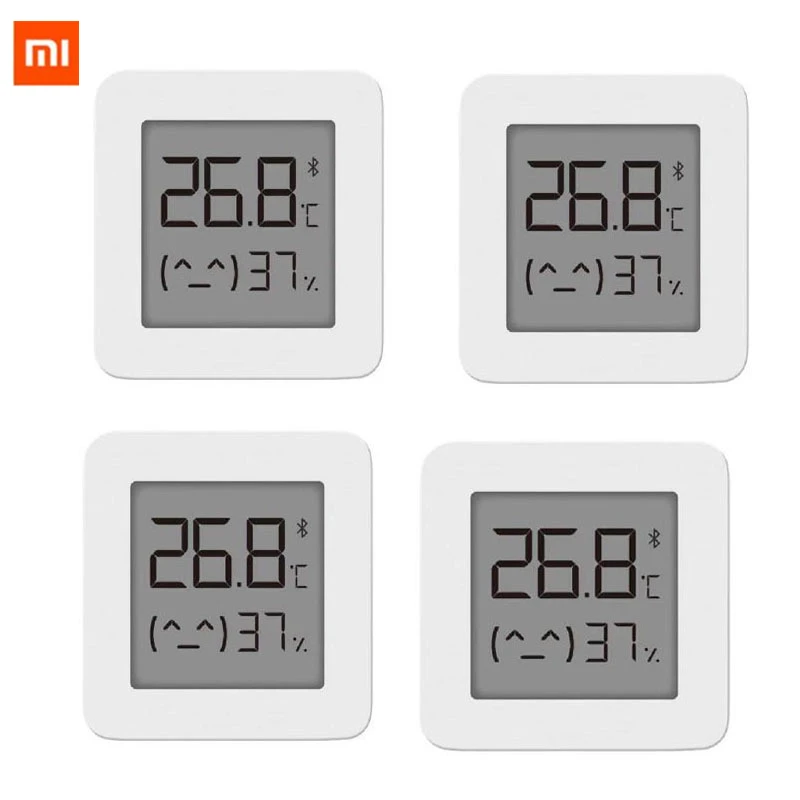 [Новейшая версия] XIAOMI Mijia Bluetooth термометр 2 беспроводной умный электрический цифровой гигрометр термометр работает с приложением Mijia