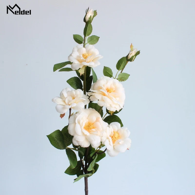 Meldel Artificial Flower Wedding Bouquet DIY Home Decoration wedding bouquets