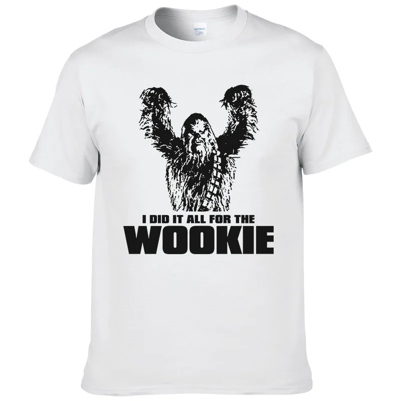 Тренд Футболка мужская футболка Star Wars Chewbacca Head Chewy футболка с Вуки мужская хлопковая рубашка короткий рукав Топ Мужская одежда Wookiee