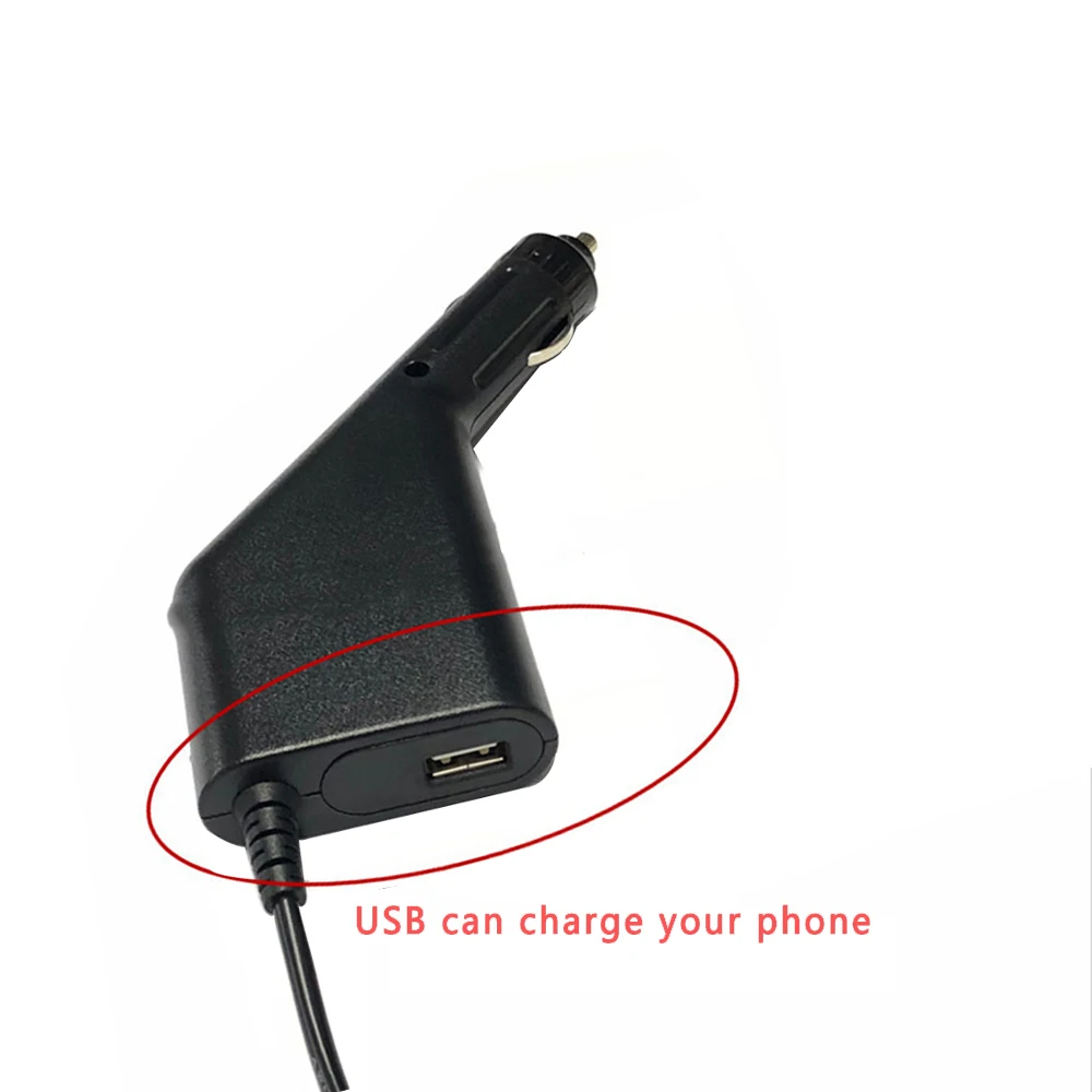 Замена для lenovo G40-70/80/30/45 20V 3.25A ноутбук автомобиля DC адаптер Зарядное устройство USB Тетрадь Питание 5